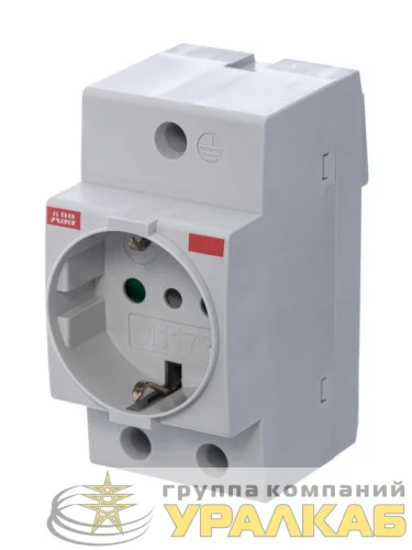 Розетка щитовая M1173 16А 2P+N ABB 2CSM110000R0701 детальная картинка