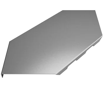 Крышка для угла горизонтального 90град. осн.50 сталь 0.8мм "ПЛЮС" KGLplus90-50 КМ 