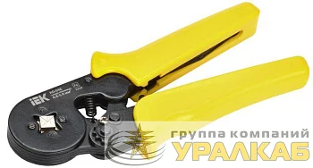 Клещи для обжима КО-04Е 0.5-6.0кв.мм квадрат IEK TKL10-D4 Клещи для обжима КО-04Е 0.5-6.0кв.мм квадрат IEK TKL10-D4