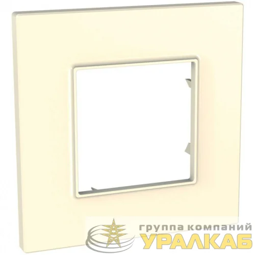 Рамка 1-м Unica quadro беж. SchE MGU2.702.25 детальная картинка