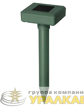 Отпугиватель кротов/грызунов ультразвуковой 25см солнечная батарея (акумуляторы в комплекте) черн. Космос KOC_KR102