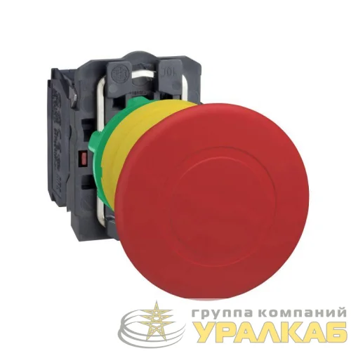 Кнопка аварийного ост. возврат поворотом 2НЗ SchE XB5AS8444 детальная картинка