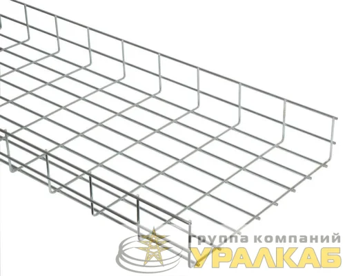 Лоток проволочный усиленный 500х85 L3000 сталь 5мм оцинк. IEK 