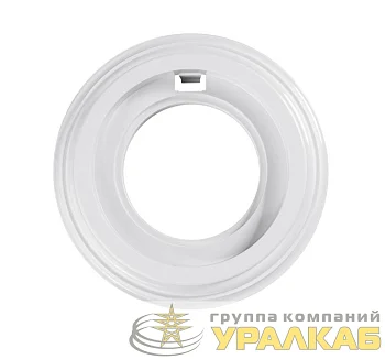 Рамка 1-м Лизетта ретро ABS-пластик бел. Bironi BF1-610-21