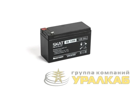 Аккумулятор свинцово-кислотный SKAT SB 1209 Бастион 2540 детальная картинка