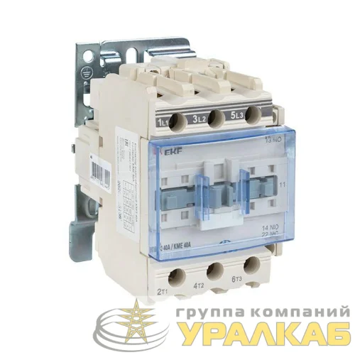 Контактор КМЭ 40А кат. 380В AC 1НО+1НЗ EKF 