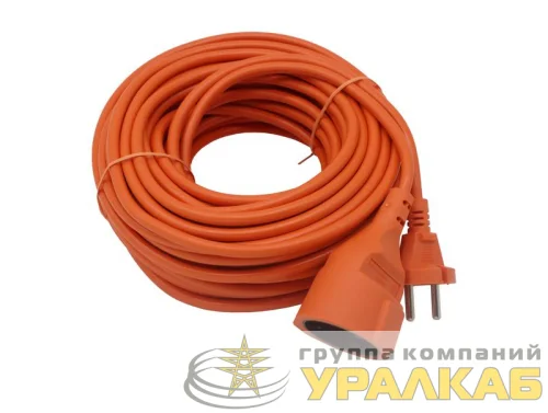 Удлинитель-шнур 1х20м без заземл. 6А IP20 2х0.75 TOKOV ELECTRIC TKE-SS20-075 детальная картинка