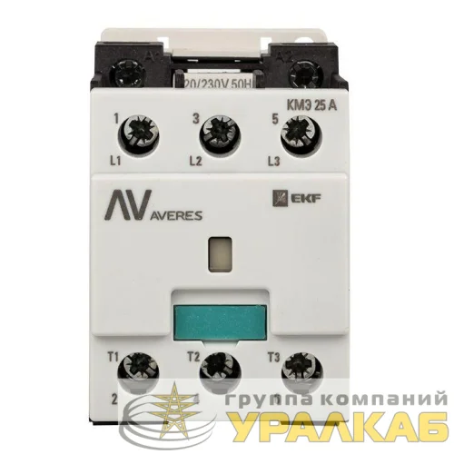 Контактор КМЭ 25А кат. 400В AC AVERES EKF ctr-s-25-00-400-av детальная картинка