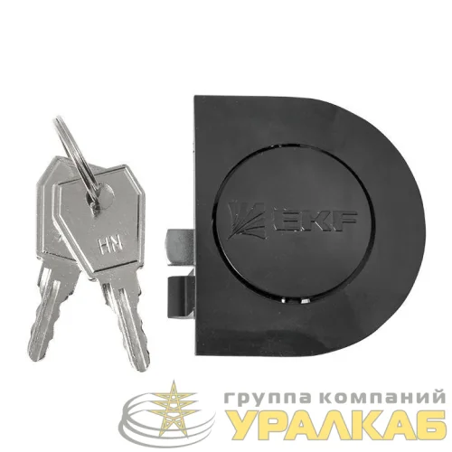 Замок пластиковый черный 30/32-16/13 IP31 PROxima EKF lock-shrn-ip31 детальная картинка