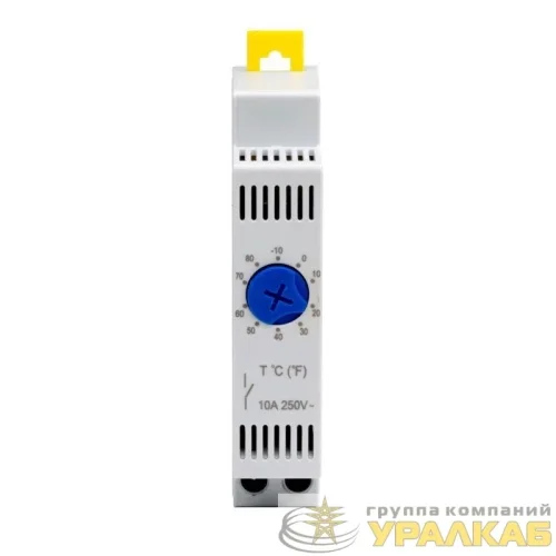 Термостат модульный с регулир. диап. -10…+80град.С контакт NO-образ. DKC 