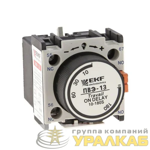 Приставка ПВЭ 11 0.1-3сек NO+NC EKF ctr-st-11 детальная картинка