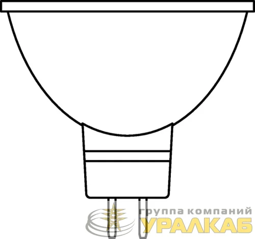 Лампа светодиодная LED Value LVMR1635 5SW/840 230В GU5.3 2х5 RU (уп.5шт) OSRAM 