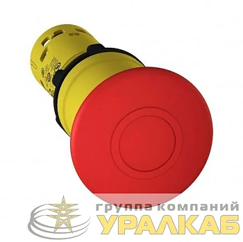 Кнопка аварийной остановки триггерного действия "тяни-толкай" 1НО+1НЗ красн. SchE XB7NT845 Кнопка аварийной остановки триггерного действия "тяни-толкай" 1НО+1НЗ красн. SchE XB7NT845