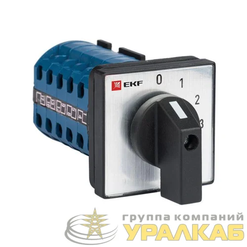 Переключатель кулачковый ПК-1-101 1п 32А "0-1-2-3" EKF 