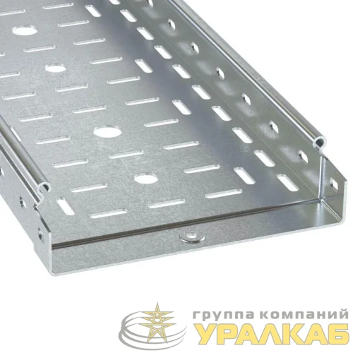 Лоток листовой перфорированный 100х50 L3000 сталь 1.2мм цинк-ламель DKC 3526212ZL детальная картинка