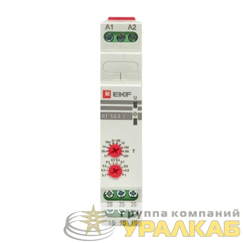 Реле времени RT-SBA-2 (задержка времени включ.) PROxima EKF 