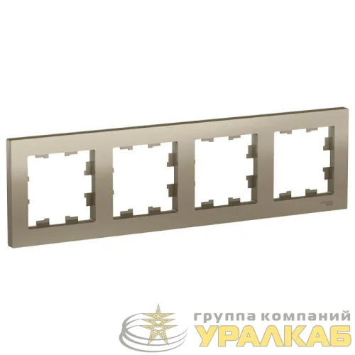 Рамка 4-м AtlasDesign универс. шампань SE ATN000504 детальная картинка