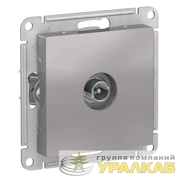 Розетка телевизионная оконечная TV AtlasDesign 1дБ механизм алюм. SE ATN000391