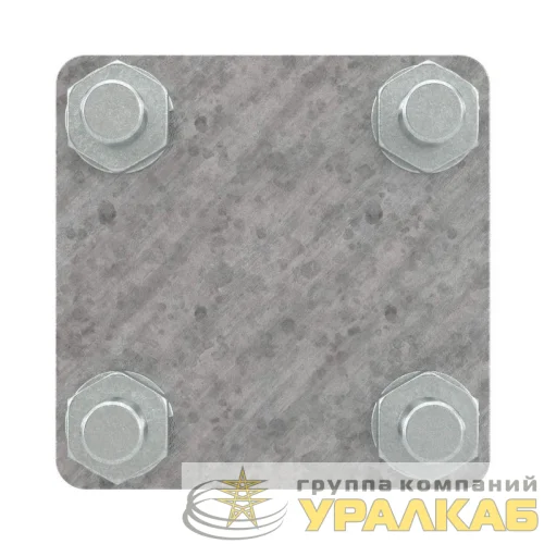 Соединитель пруток-полоса с раздел. пластиной DKC 