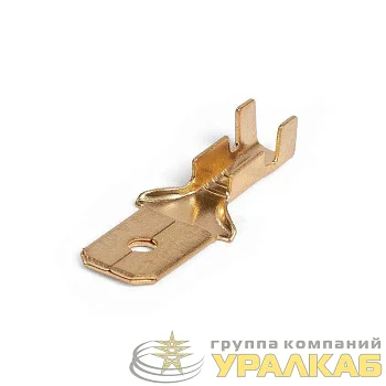 Разъем плоский неизолир. РП-П 2.5-(6.3) КВТ 59138