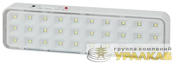 Светильник светодиодный DBA-102-0-20 30LED 5ч IP20 выход аварийный непостоянный Эра Б0044395