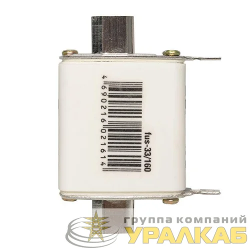Вставка плавкая ППН-33 160/160А габарит 00 PROxima EKF fus-33/160 детальная картинка