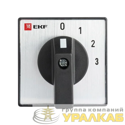 Переключатель кулачковый ПК-1-101 1п 32А "0-1-2-3" EKF 