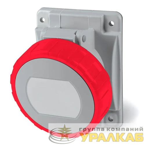 Розетка скрыт. уст. 16А 400В 3P+E с наклоном IP67 DKC DIS4181666 детальная картинка
