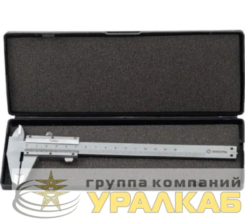 Штангенциркуль ШЦ-150 с глубиномером Вихрь 73/11/2/1 детальная картинка