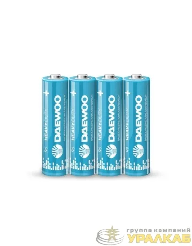 Элемент питания солевой AA/R6 1.5В Heavy Duty 2021 4S (уп.4шт) DAEWOO 5029279 детальная картинка