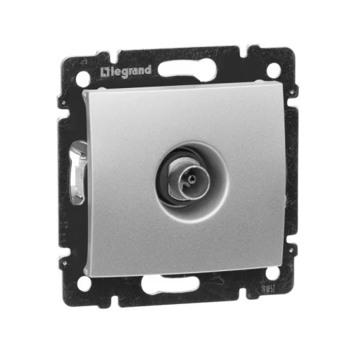 Механизм розетки TV СП Valena алюм. Leg 