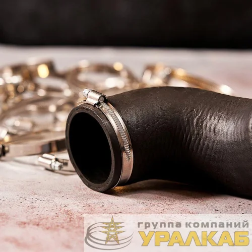 Хомут стальной червячный 60-80 (Россия) Rexant 