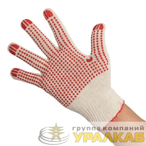 Перчатки рабочие ТОЧКА с ПВХ-покрытием (10 класс 10 разм) Master EKF pe10ct-10-mas детальная картинка