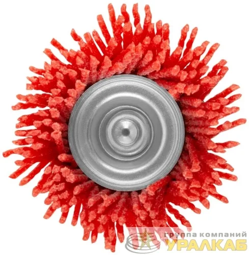 Корщетка-чашка нейлоновая со штифтом 50мм FIT 