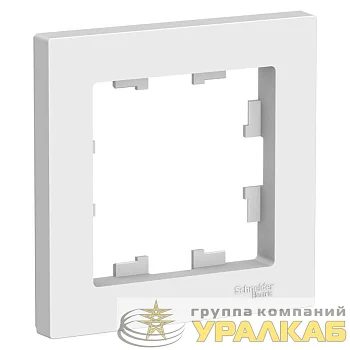 Рамка 1-м AtlasDesign бел. SE ATN000101