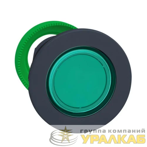 Головка сигнальной лампы утопленный монтаж зел. SchE ZB5FV033 детальная картинка