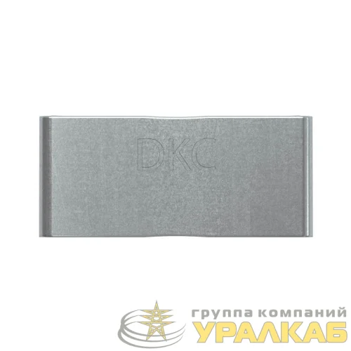 Держатель для труб (клипса) d25мм с крышкой нерж. сталь AISI 304 DKC 