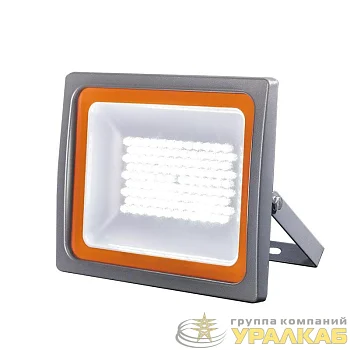 Прожектор светодиодный PFL-SC 10Вт 6500К IP65 190-260В ДО закален. матов. стекло JazzWay 5004863