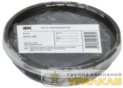 Паста токопроводящая 0.1л IEK ZPC10-100 детальная картинка
