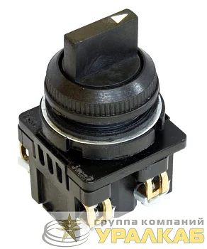 Переключатель ПЕ-011 исп.2 1з+1р 10А 660В рукоятка на 2 положения -45 - +45град.C IP40 Электротехник ET514778