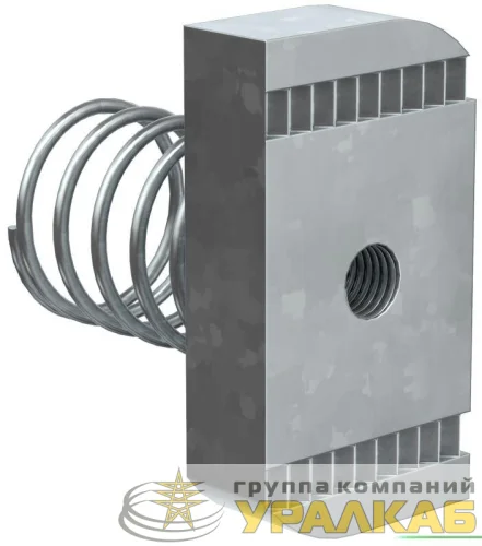 Гайка канальная с пружиной М6х40 (уп.50шт) IEK CMZ11-GK-06 детальная картинка