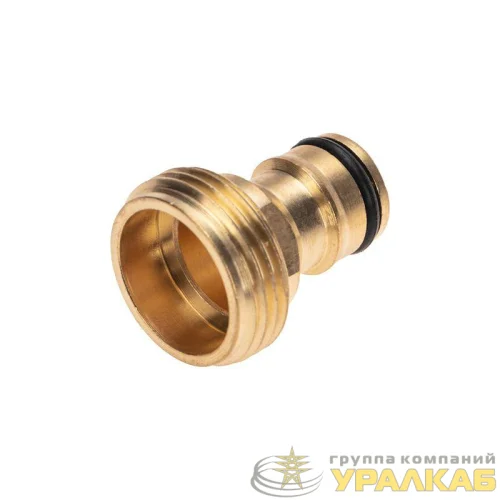 Адаптер латунный 3/4дюйм внешняя резьба ЧЕТЫРЕ СЕЗОНА 