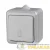 Кнопка звонка ОП Dita IP54 10А 250В сер. TOKOV ELECTRIC TKL-DT-DB-C06-IP54 детальная картинка