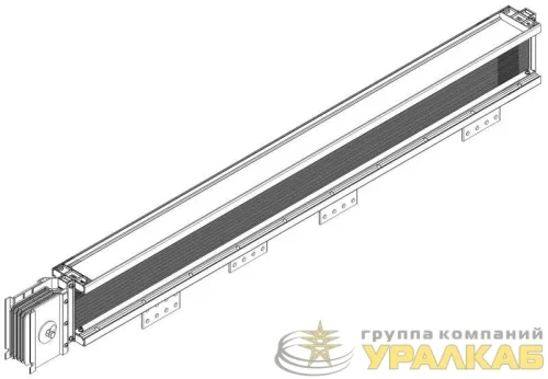 Секция присоединительная к трансформатору Тип1 630А Al 3L+N+PER НК IP55 тран. IEK 
