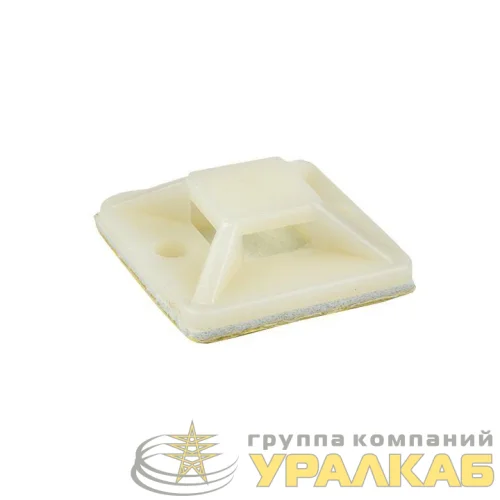 Площадка самоклеящаяся 20х20мм бел. (уп.100шт) EKF plc-20x20 детальная картинка