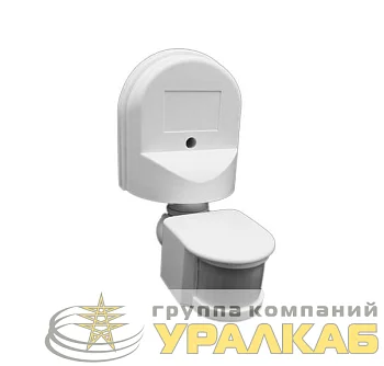 Датчик движения PMS-IR 008 1200Вт 180град. 12м IP44 WH JazzWay 5012899