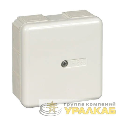 Коробка соединительная 87х87х40 IP65 10 сальн. SchE IMT34349 детальная картинка