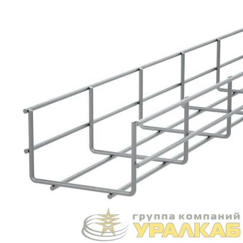 Лоток проволочный 100х60 L3000 сталь 4мм PL60-100-3000 оцинк. КМ LO0661 детальная картинка