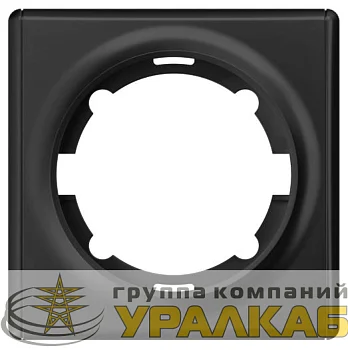 Рамка 1-м Florence черн. 1E52101303 OneKeyElectro 2172828