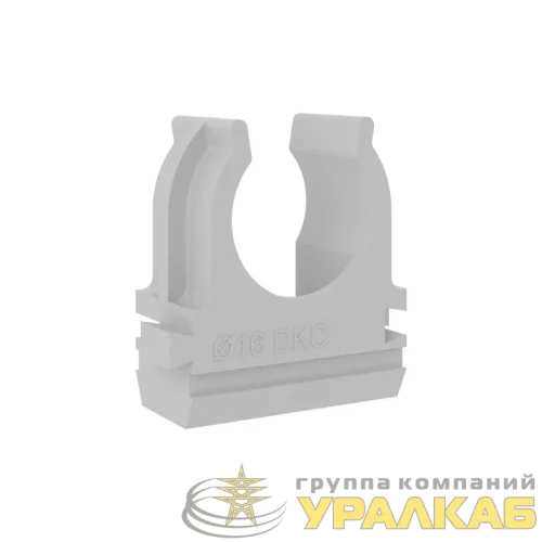 Держатель для труб (клипса) d16мм с защелкой (розн. уп.18шт) DKC 